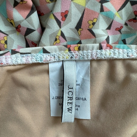 J. Crew Poppy Print One Piece Swimsuit - Picture 6 of 6